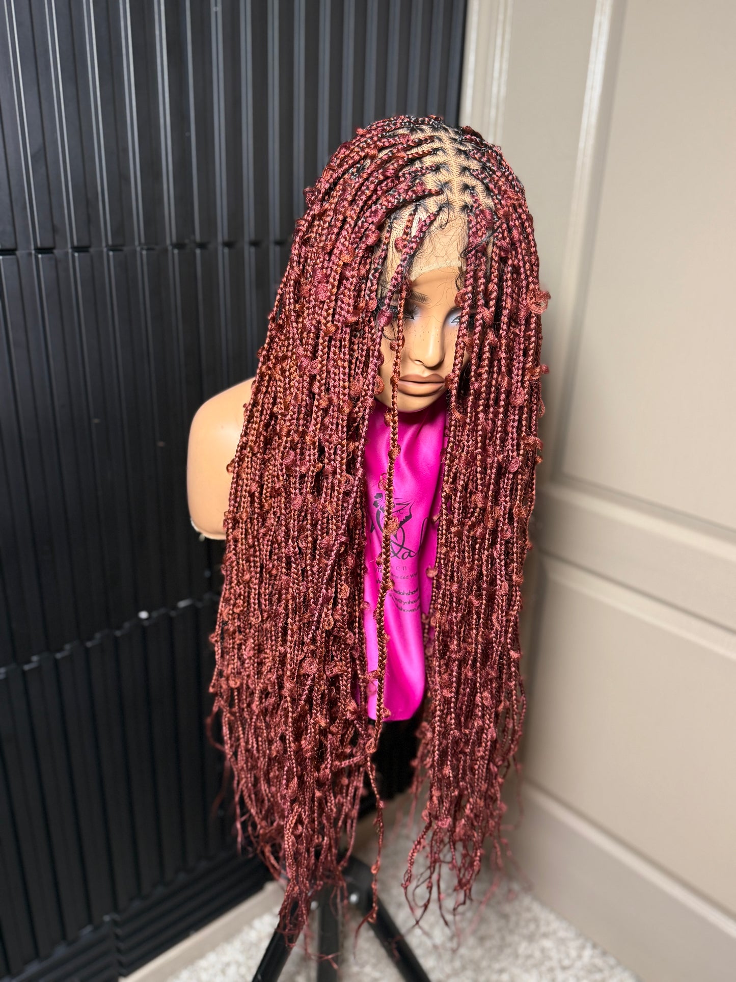 Knotless distress braids