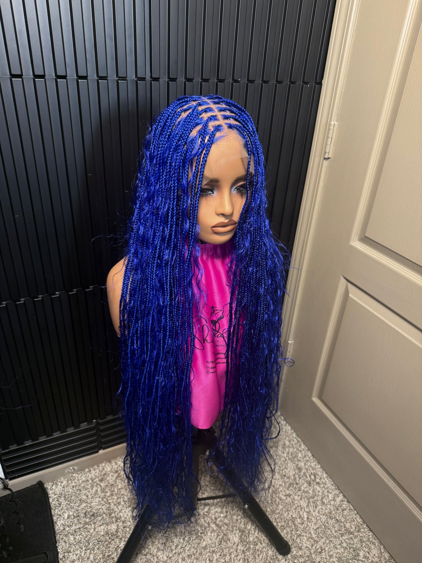 Full lace knotless boho braids 45inch