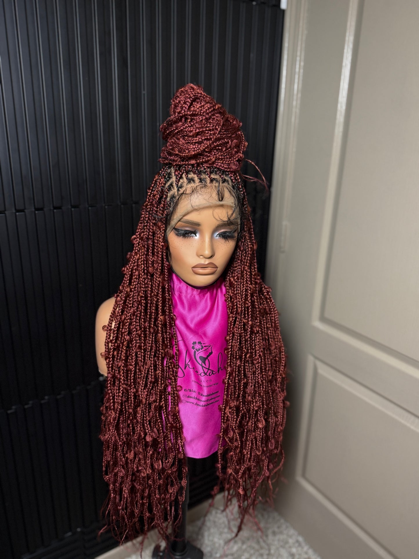 Knotless distress braids