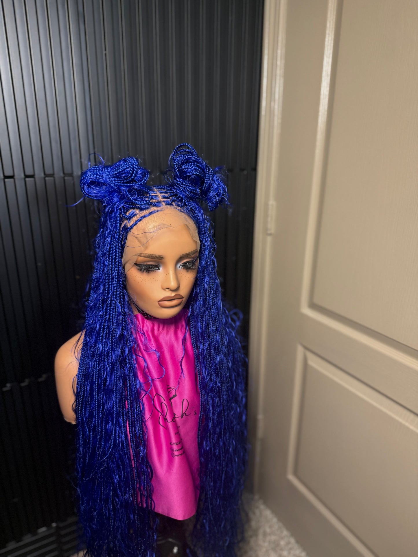 Full lace knotless boho braids 45inch