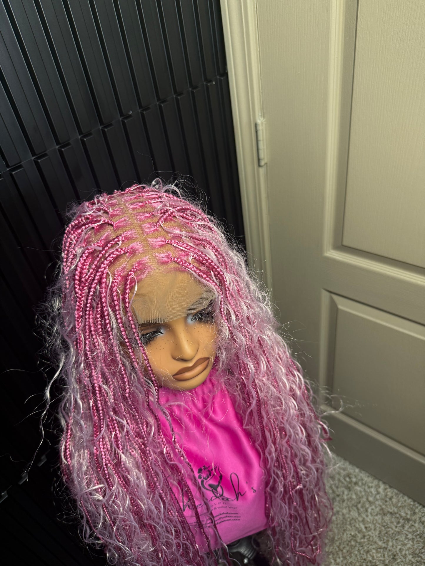 Full lace knotless boho braids 45inch