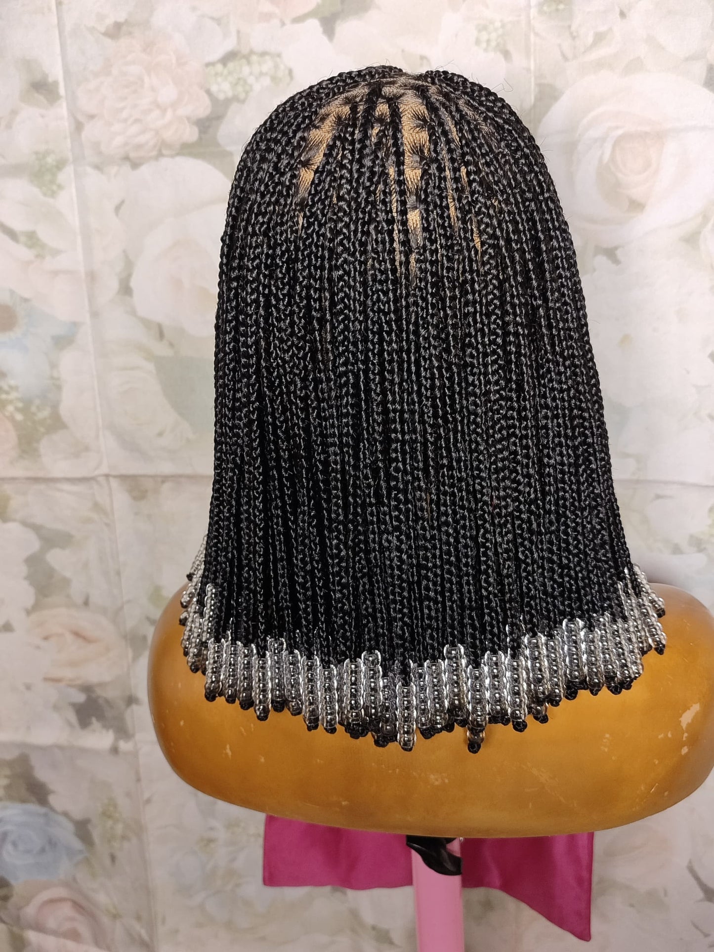 14’ Knotless and with Beads Knotless Braided Wig