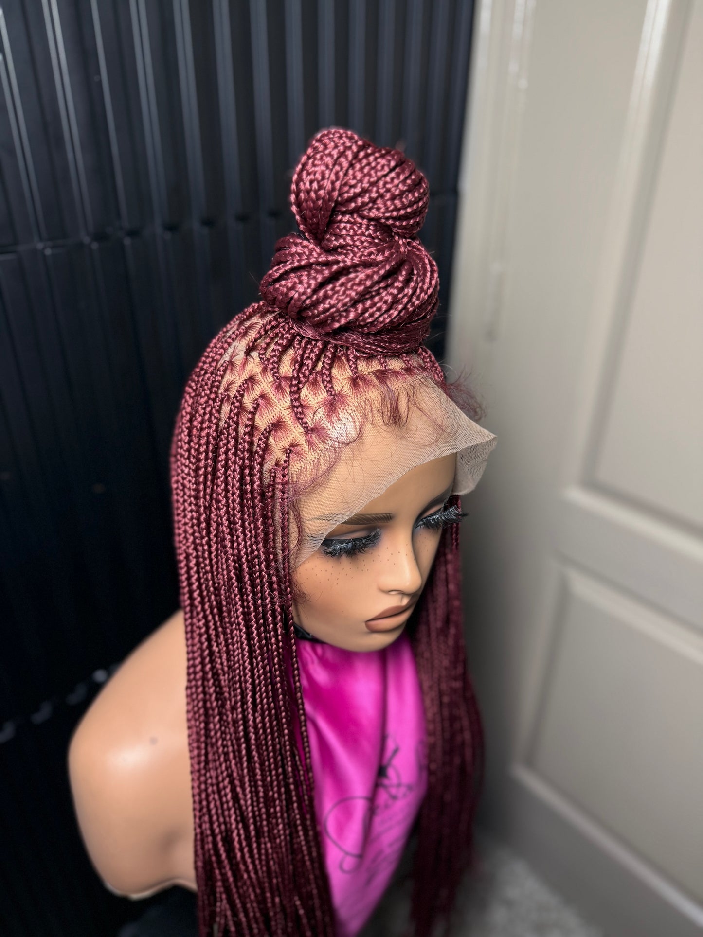 Full lace small knotless braids(full lace)
