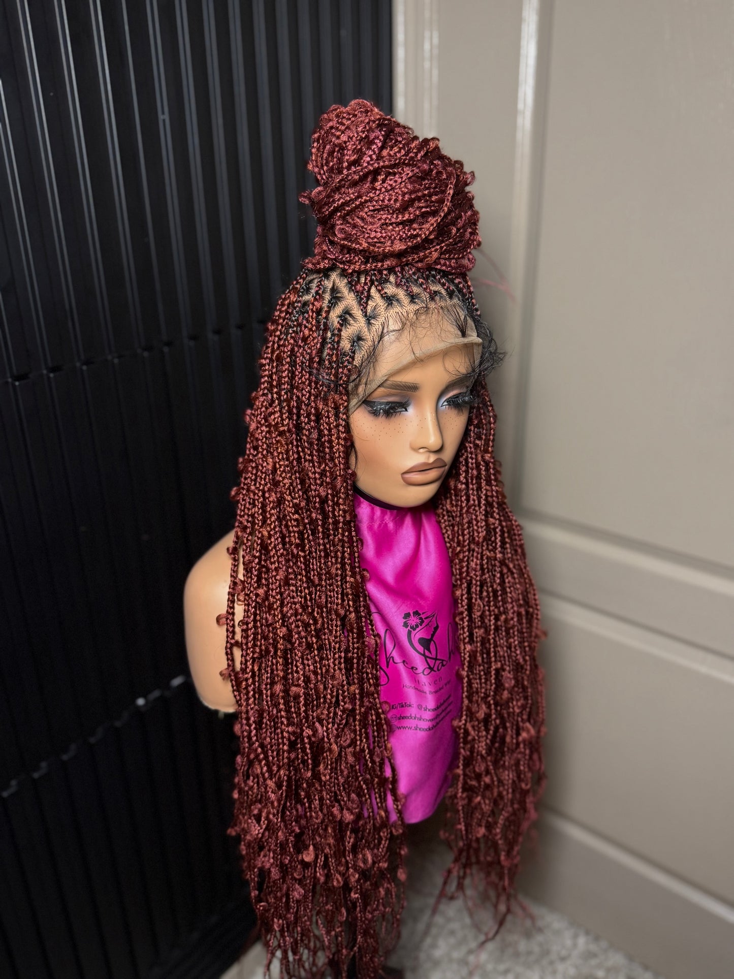 Knotless distress braids