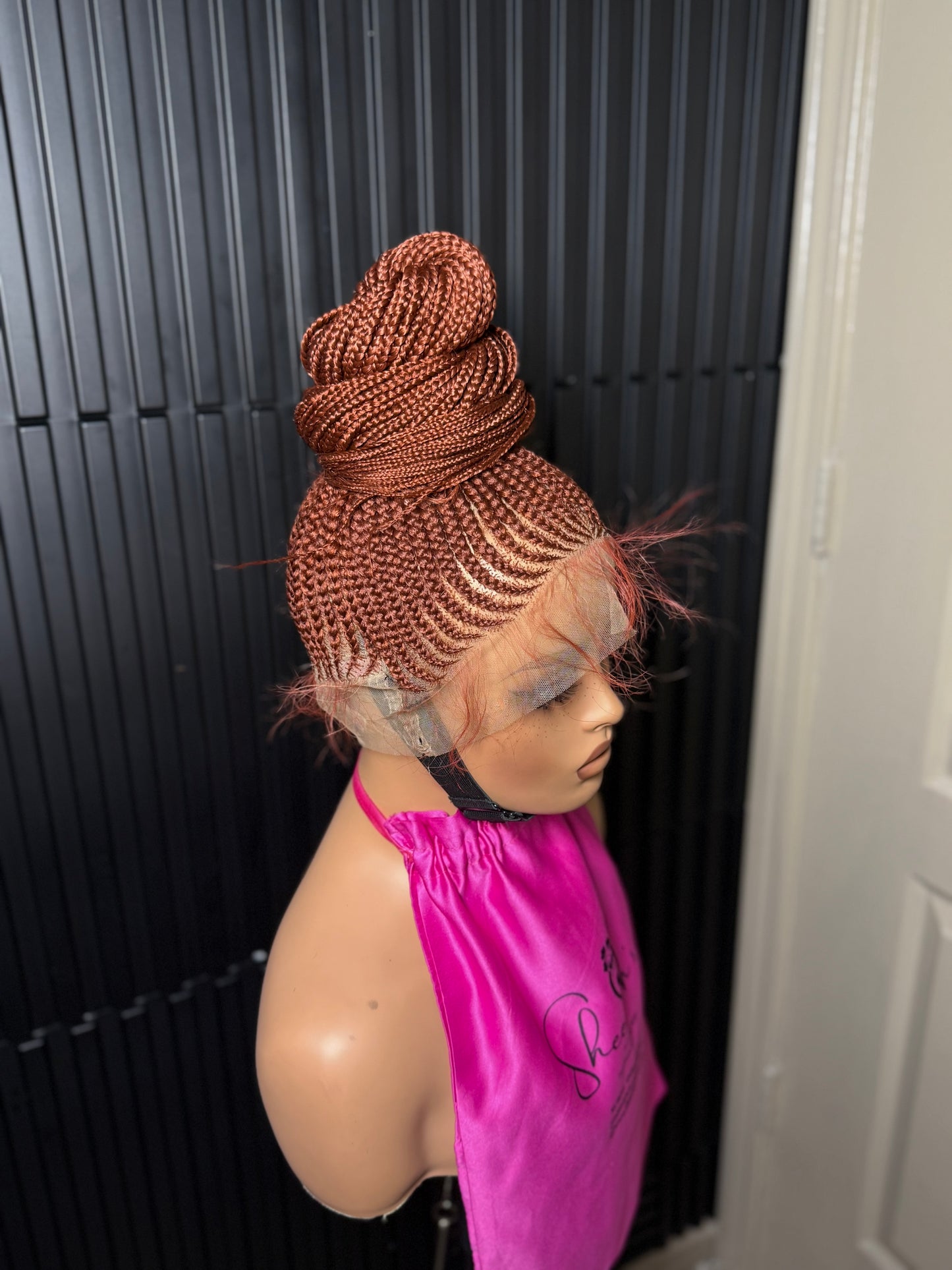 35inch updo 360 full lace braid Wig