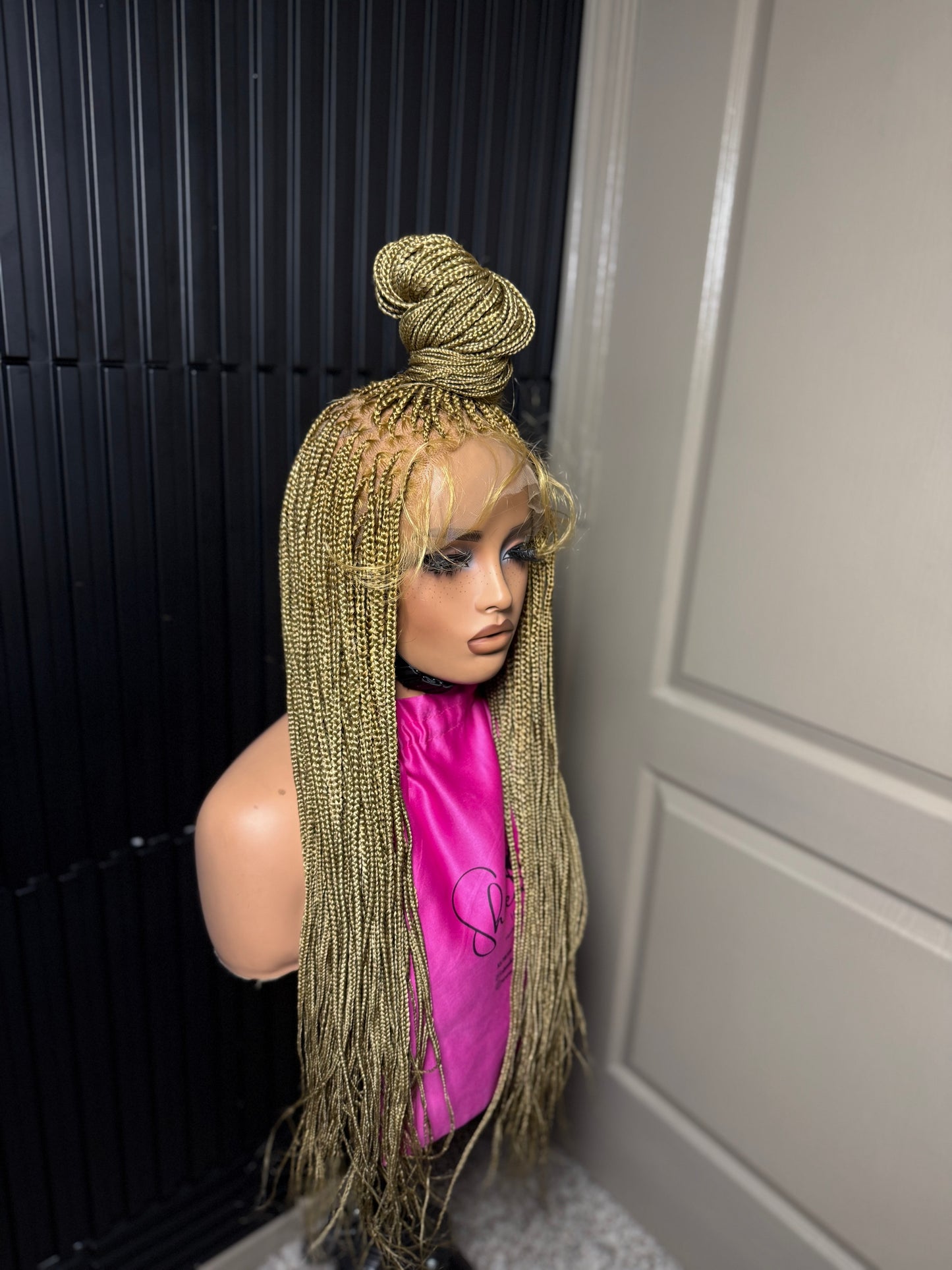 Full lace small knotless braids(full lace)