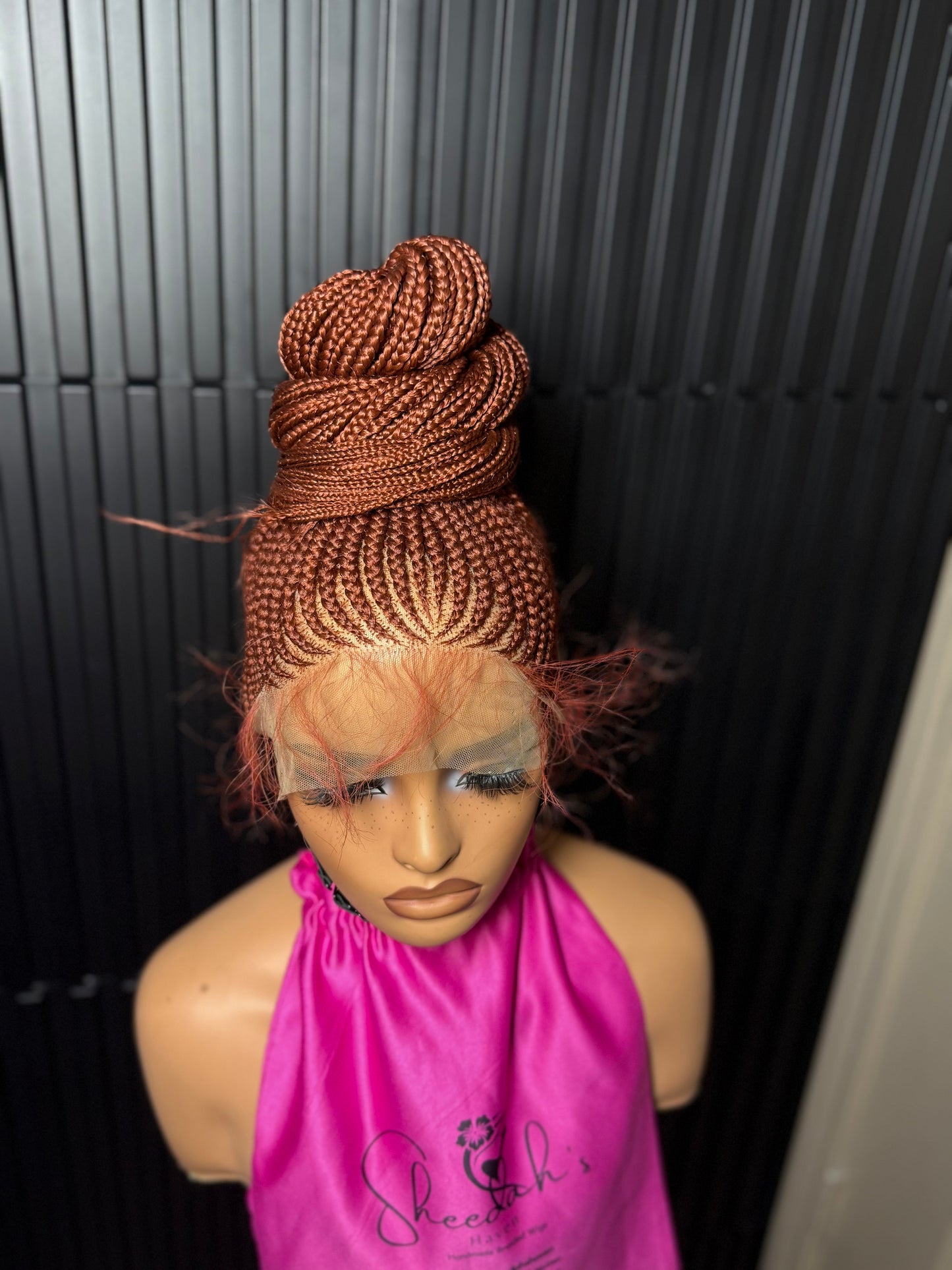 35inch updo 360 full lace braid Wig