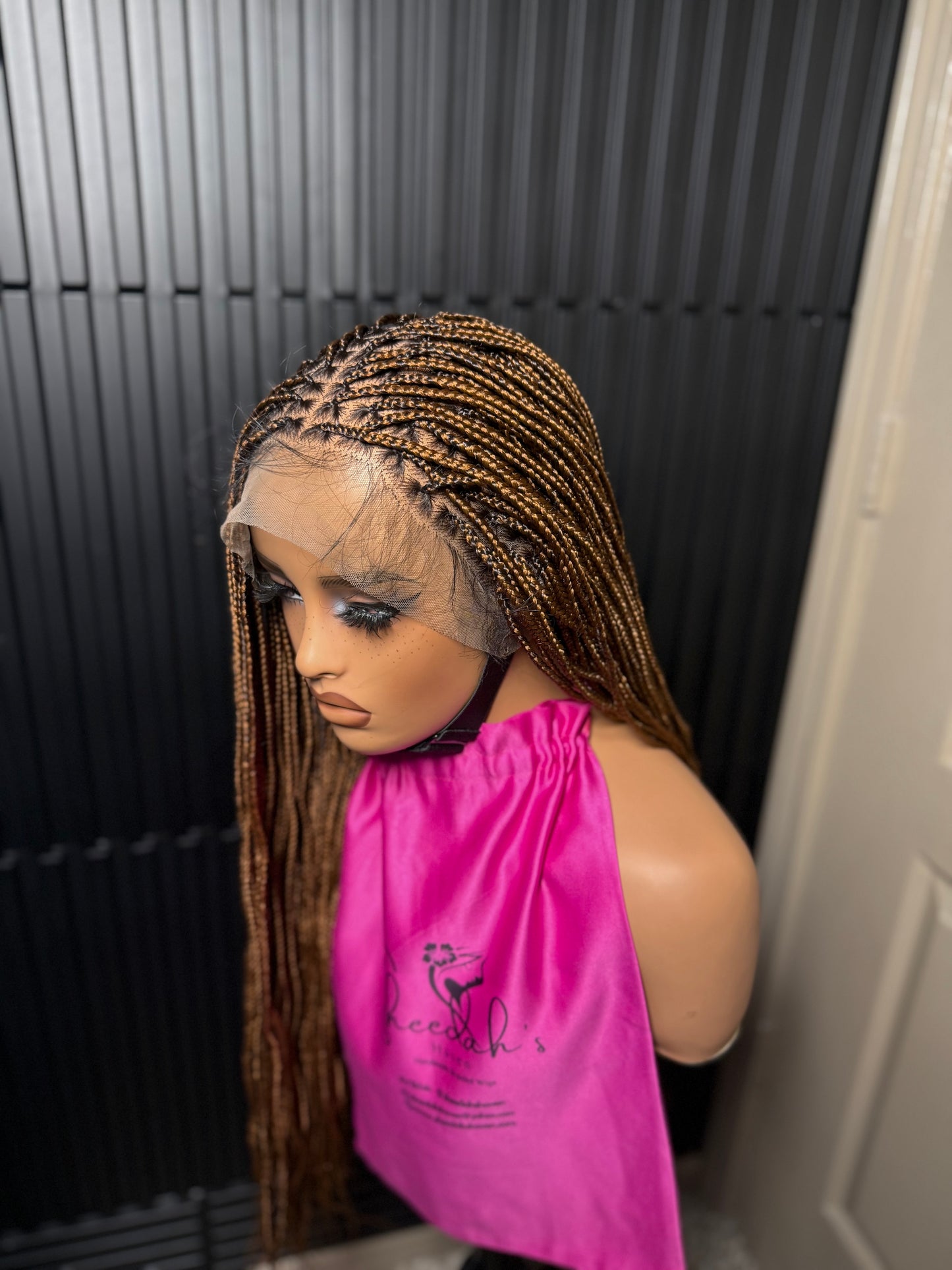 Full lace small knotless braids(full lace)