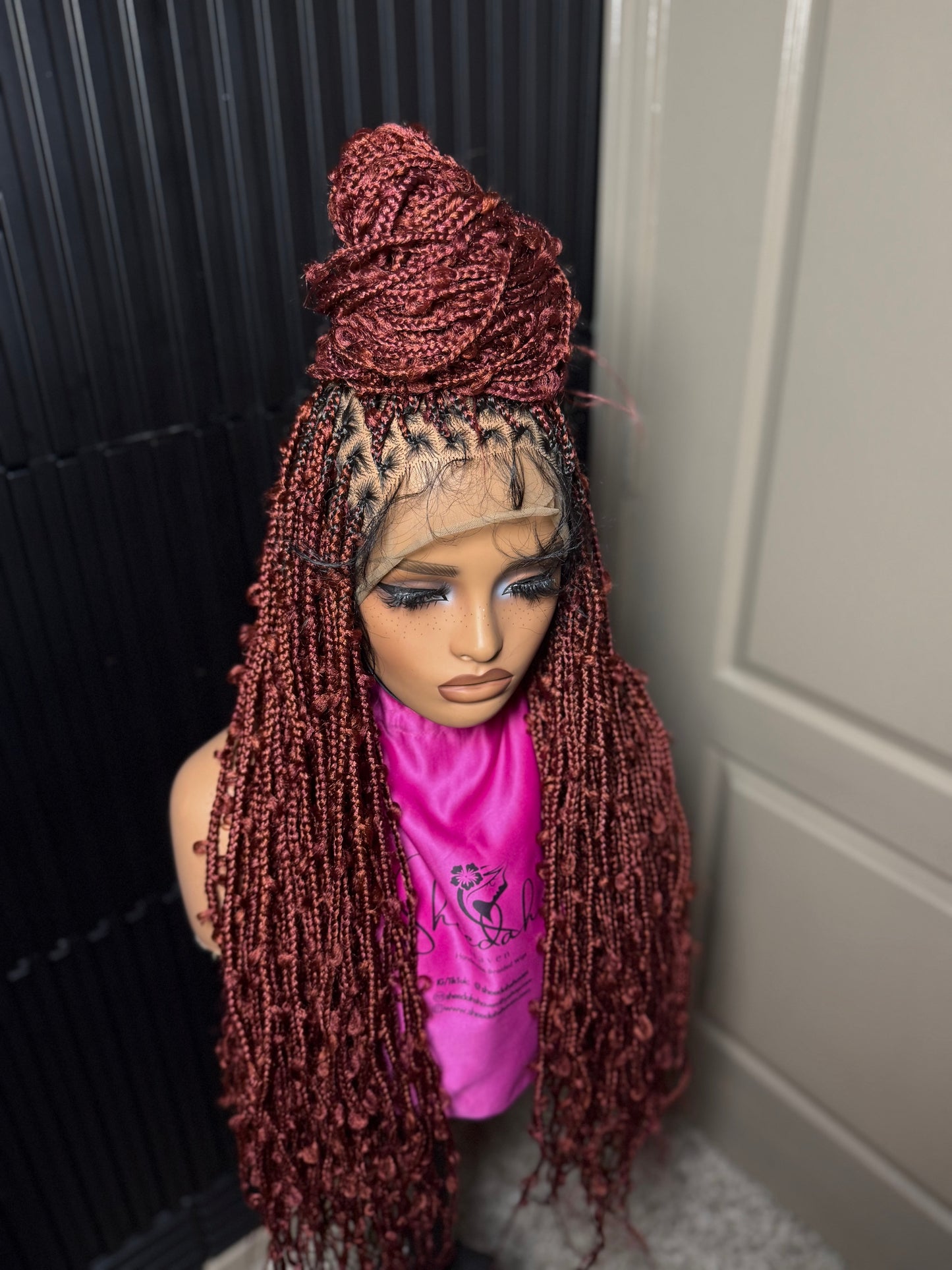 Knotless distress braids