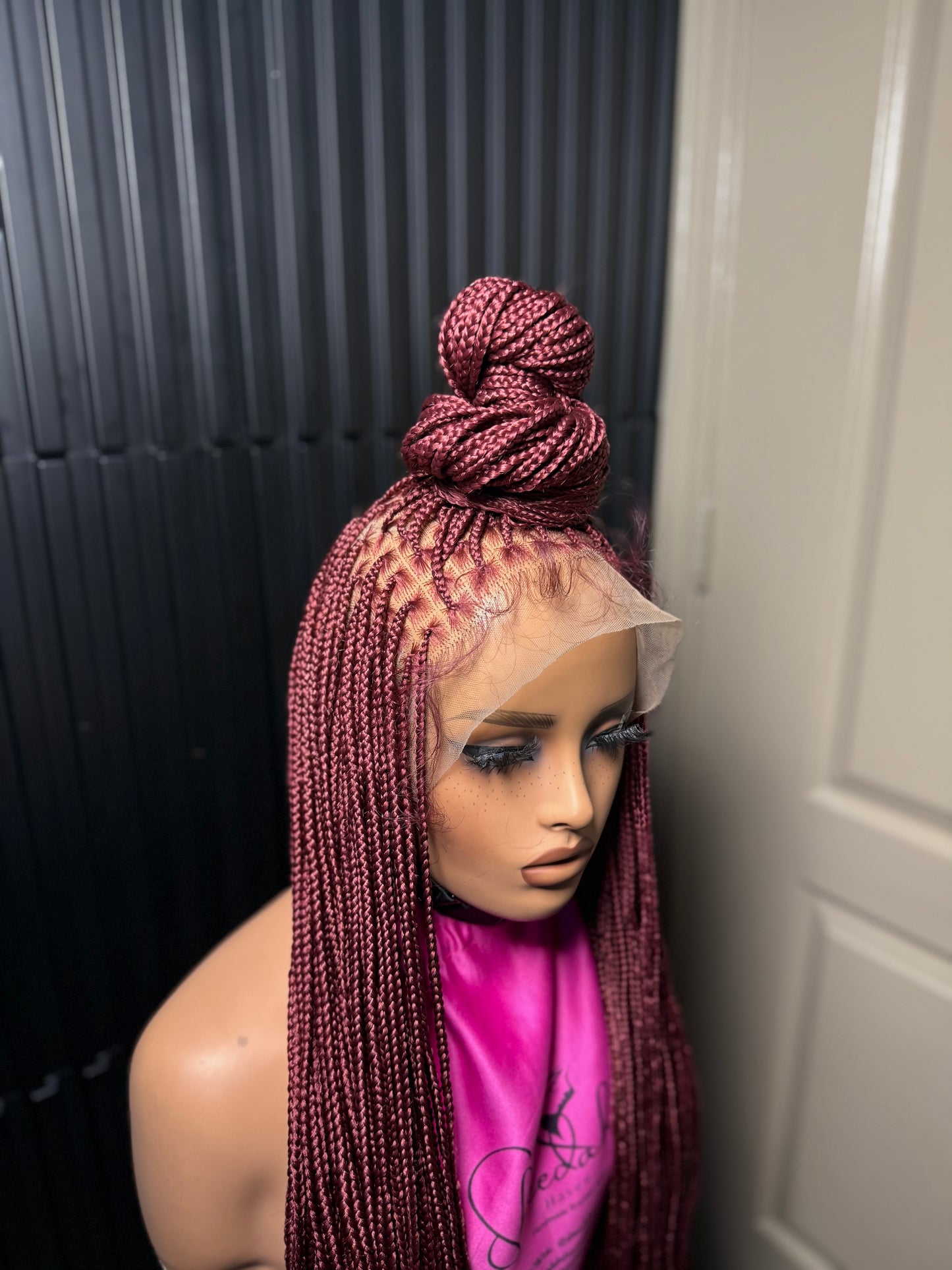 Full lace small knotless braids(full lace)