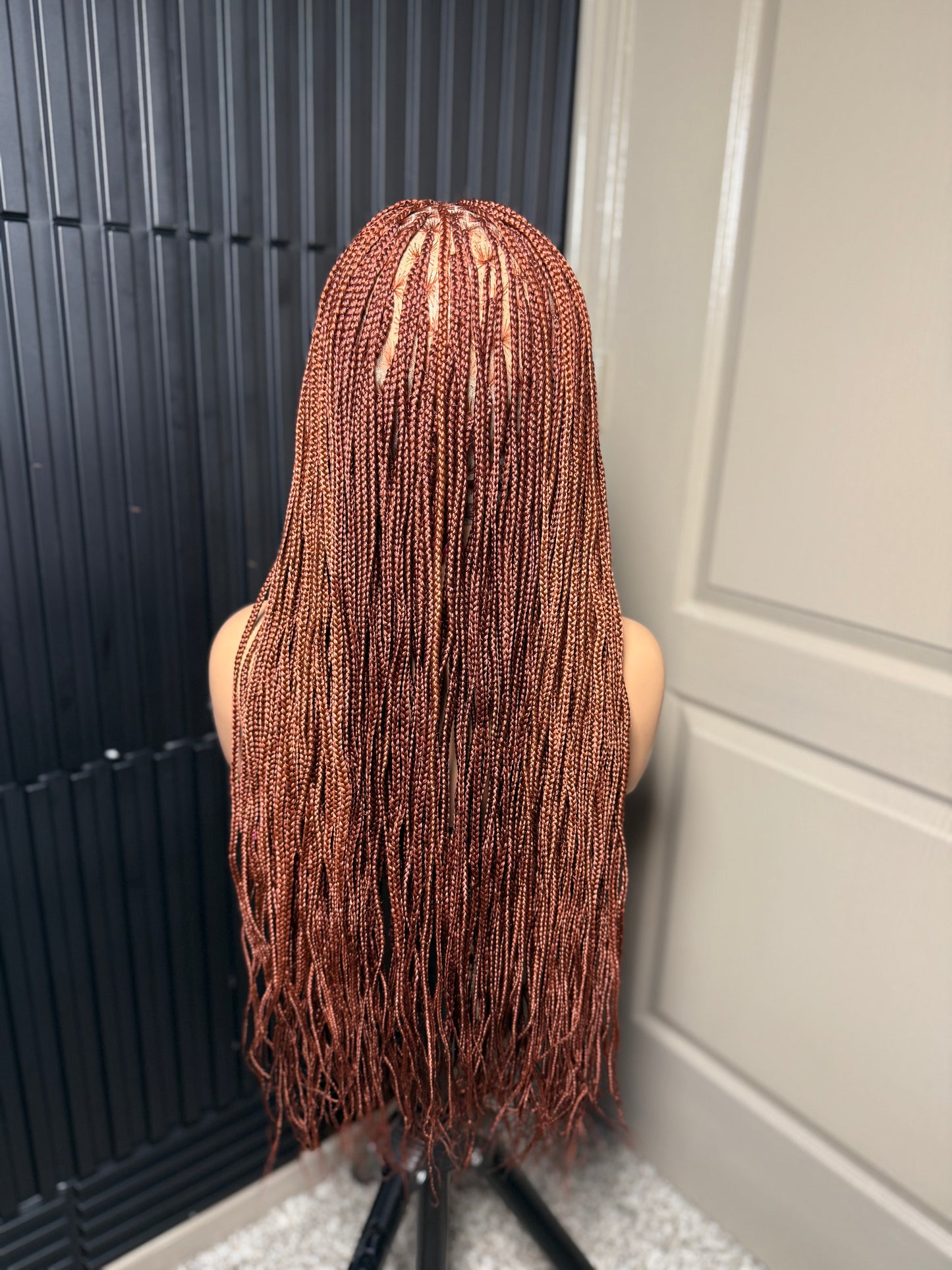 Full lace small knotless braids(full lace)