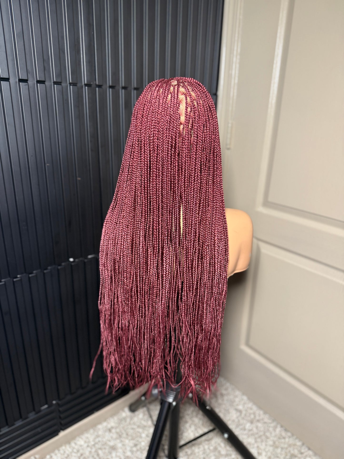 Full lace small knotless braids(full lace)
