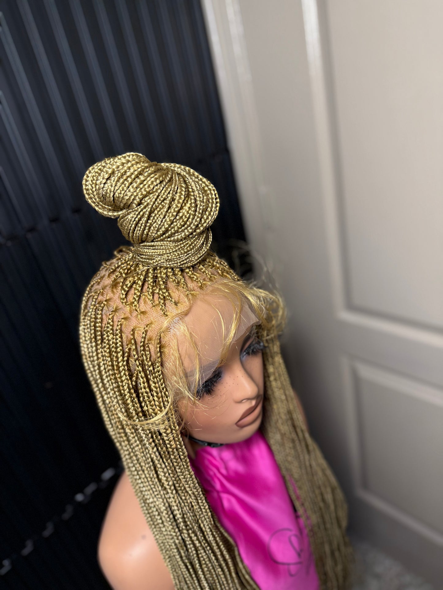 Full lace small knotless braids(full lace)