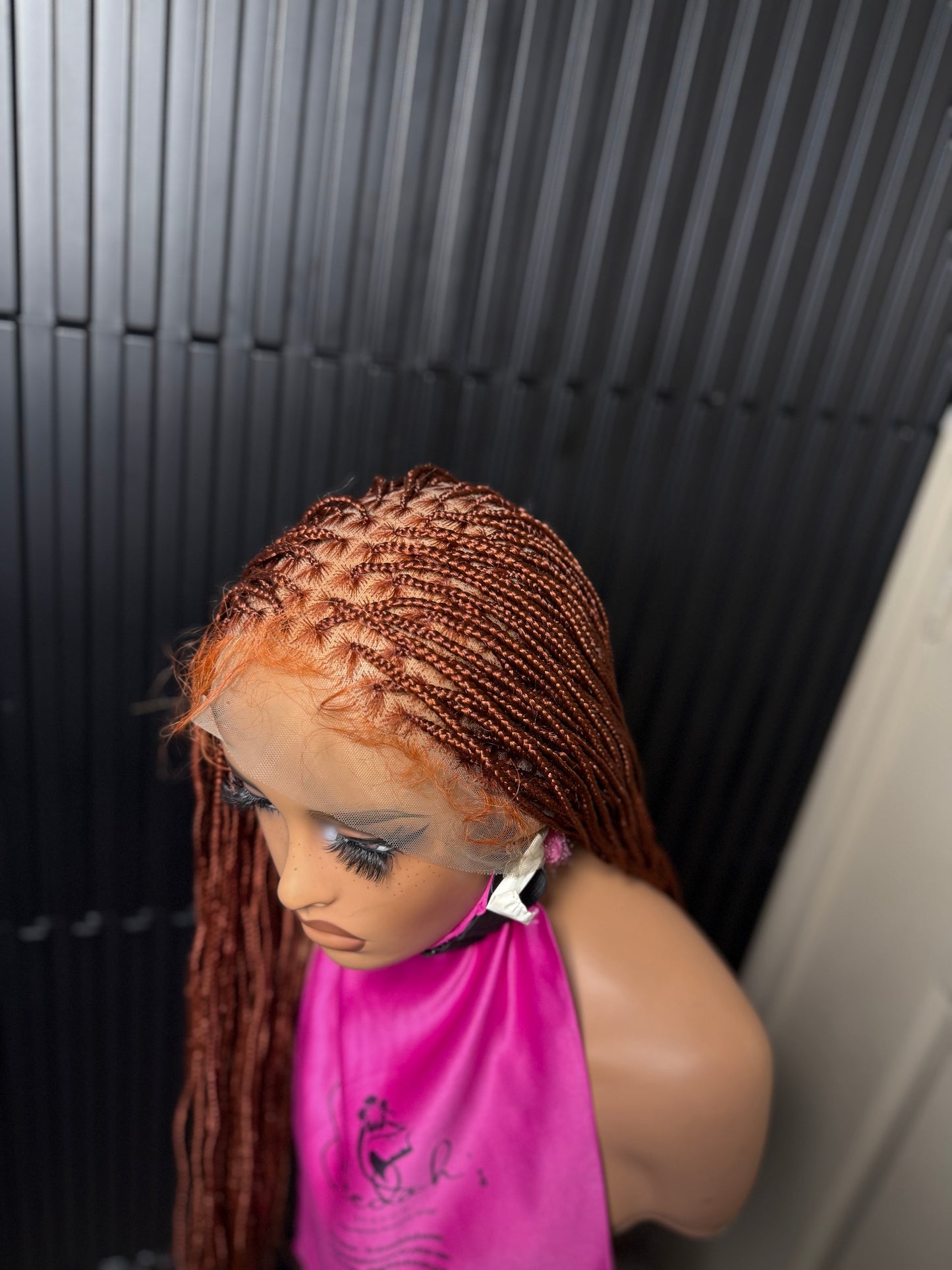Full lace small knotless braids(full lace)
