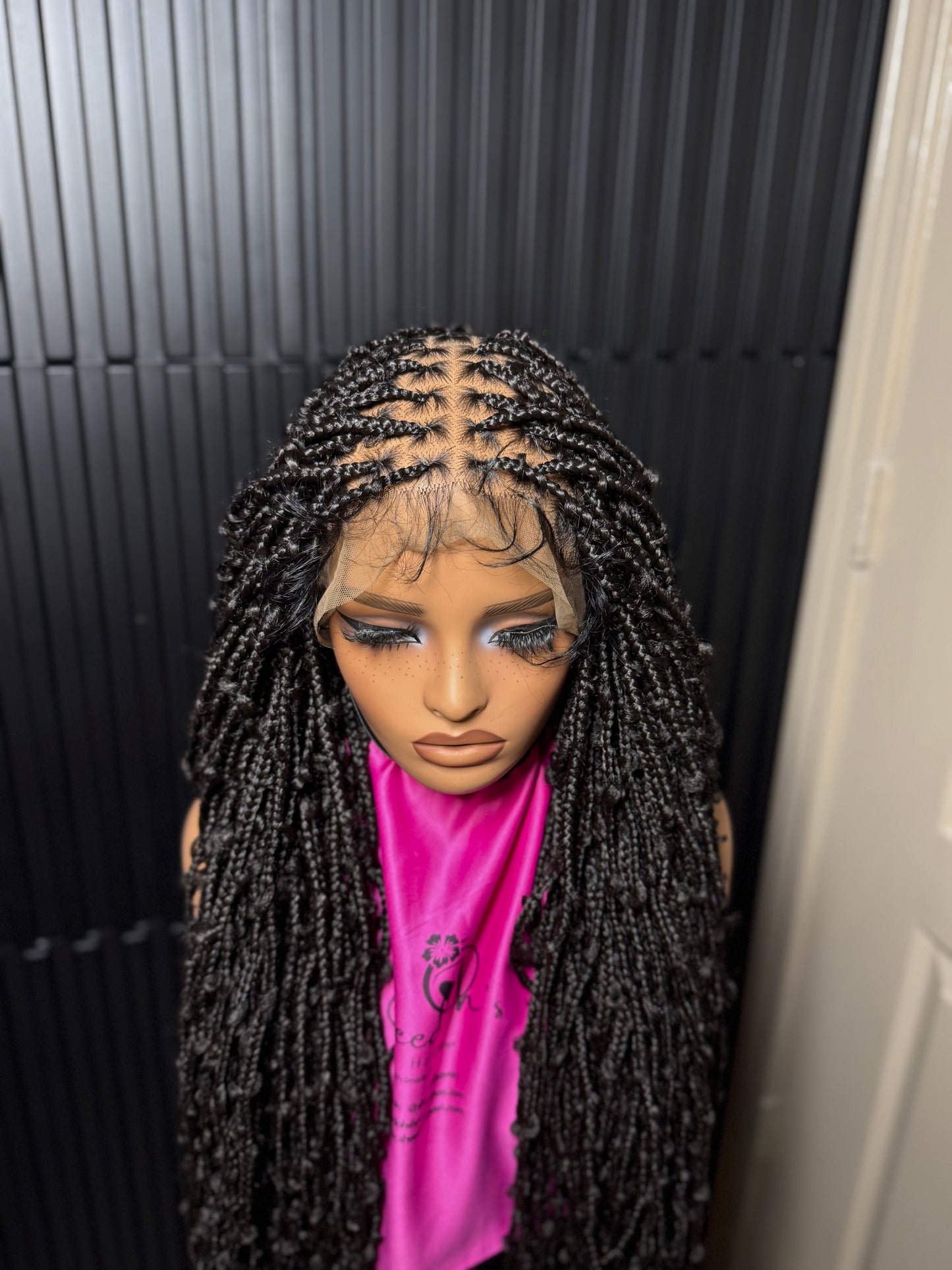 Knotless distress braids