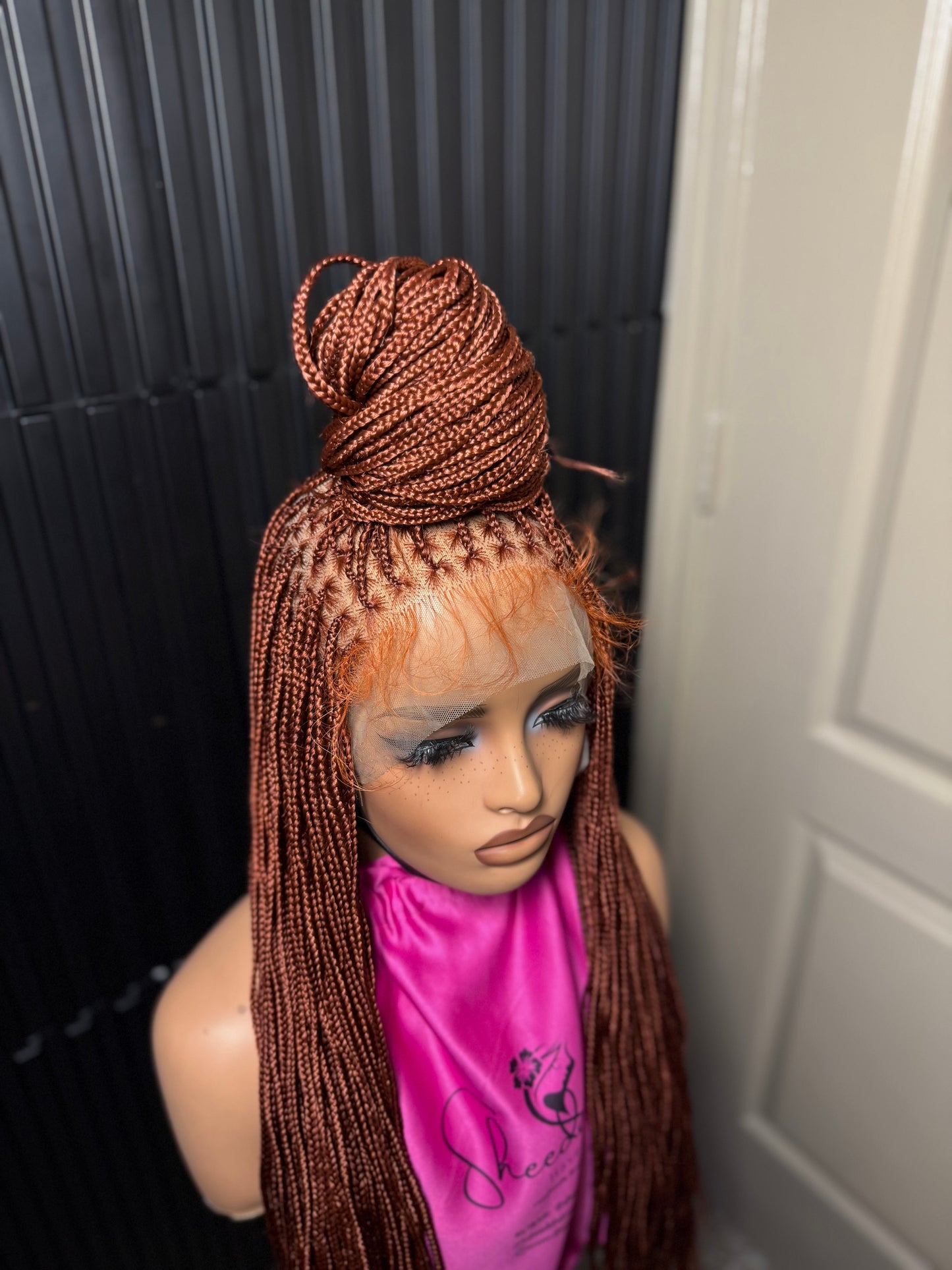 Full lace small knotless braids(full lace)