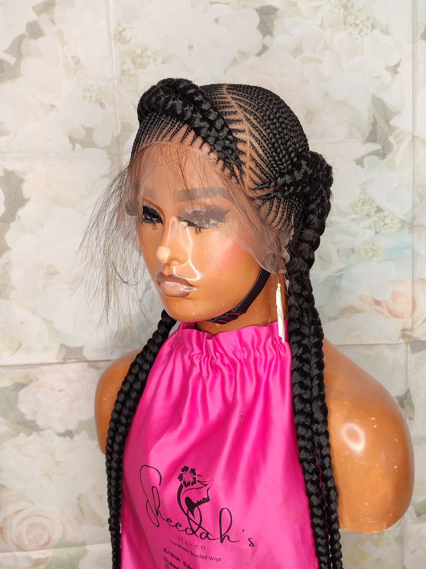 2 sides feedin braids