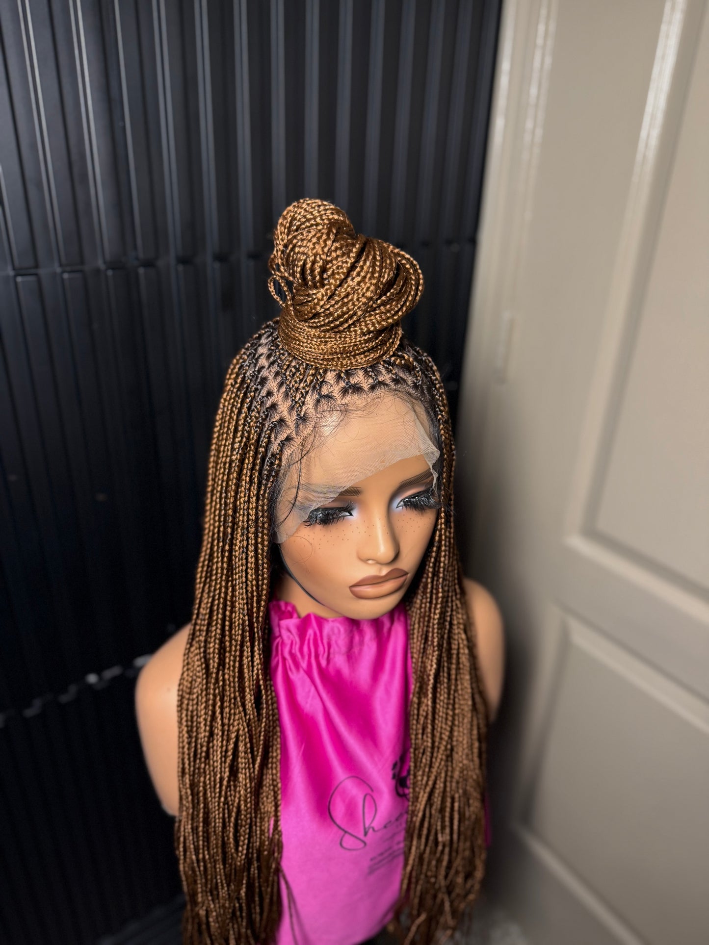 Full lace small knotless braids(full lace)