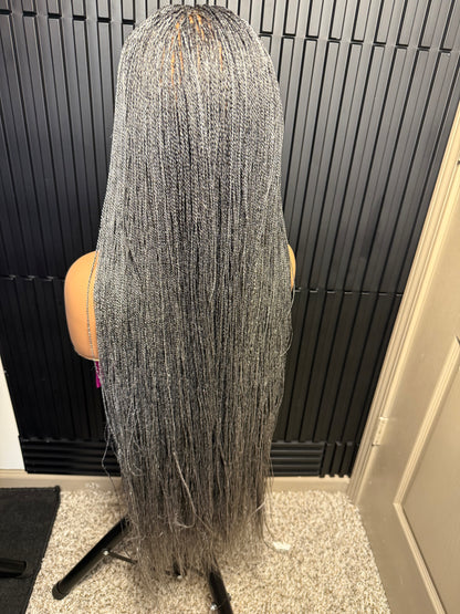 Full Lace Wig Micro needle twist