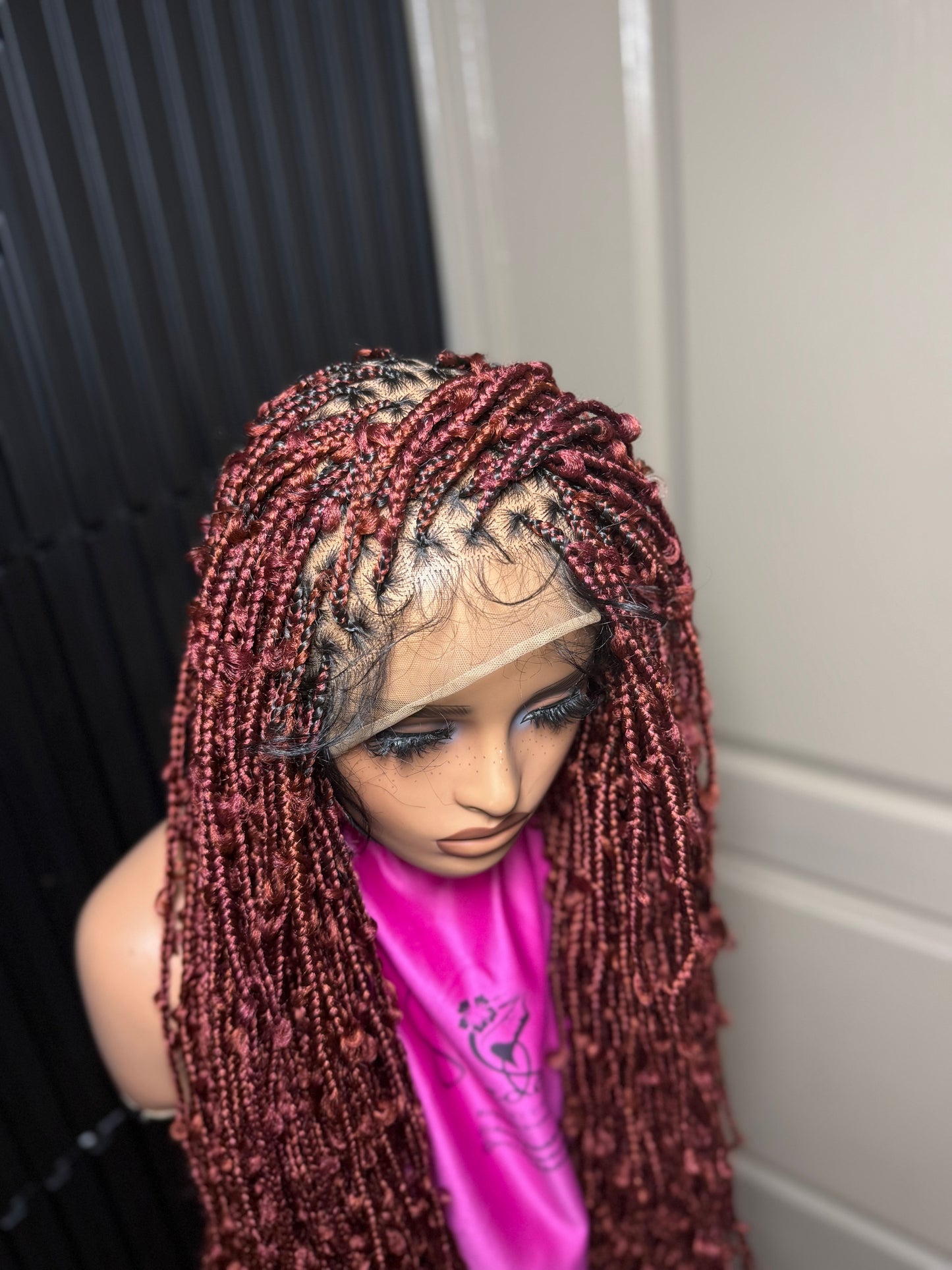 Knotless distress braids