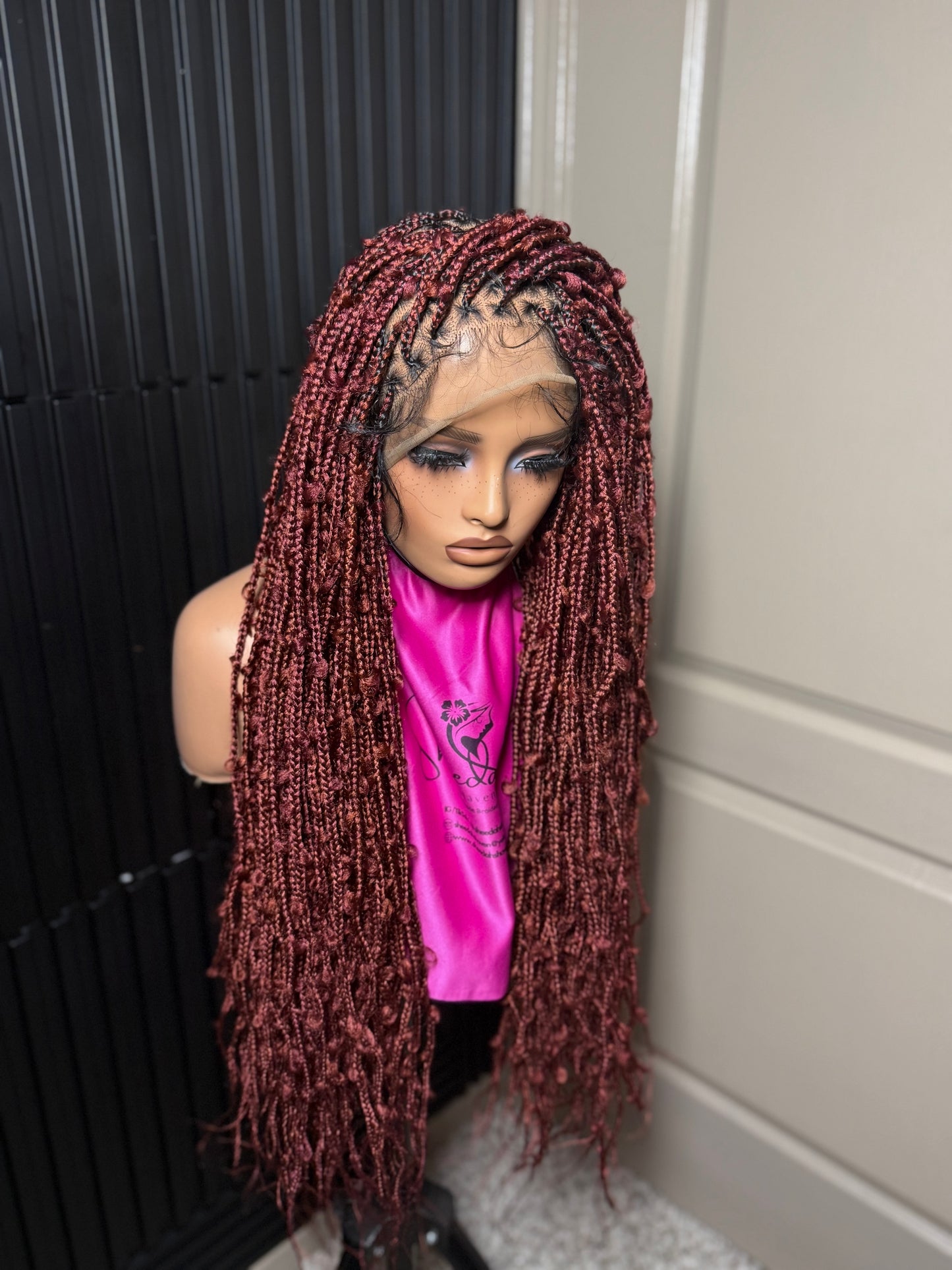 Knotless distress braids