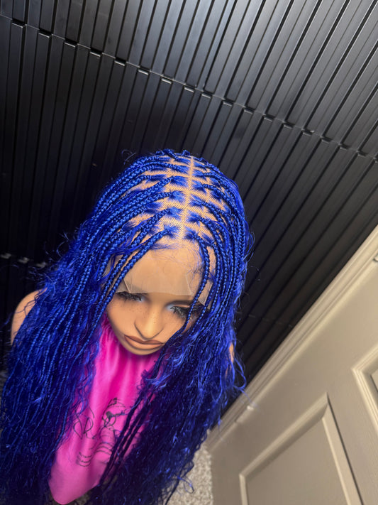 Full lace knotless boho braids 45inch