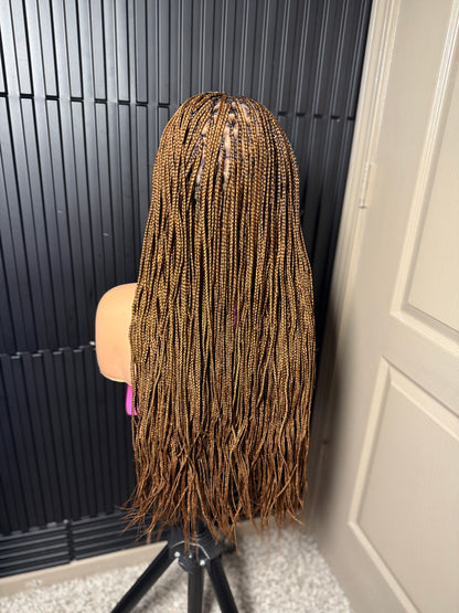 Full lace small knotless braids(full lace)