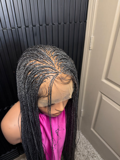 Full Lace Wig Micro needle twist