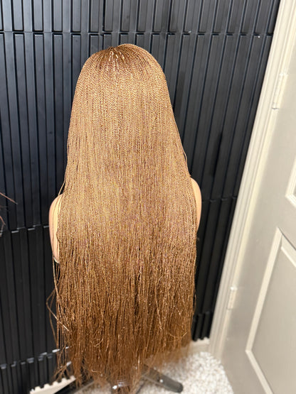 Full Lace Wig Micro needle twist