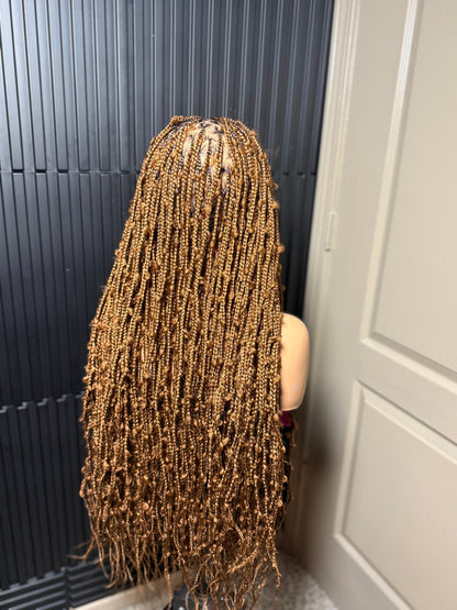 Knotless distress braids