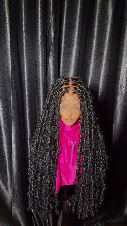 Butterfly Locs unit(Human hair full lace)