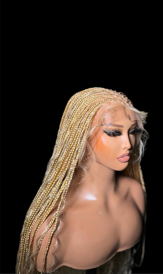 13by6 blonde boho braids