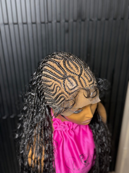 30inches cornrow stylish braids