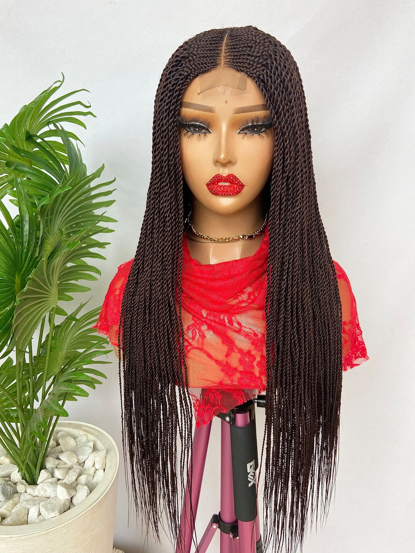 2by4 Single part closure wig