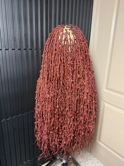 Knotless distress braids