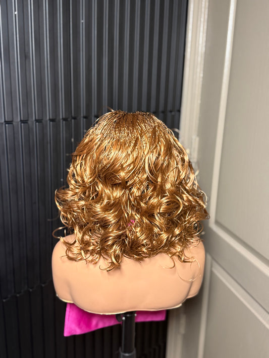 13by4 Frontal pre-bleached bouncy unit