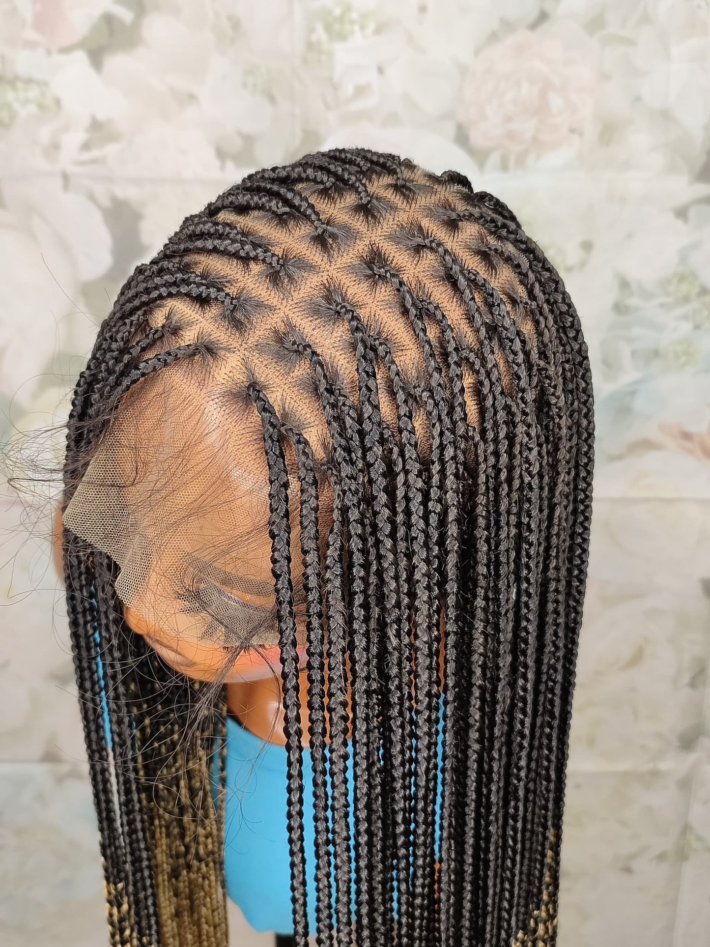 Ombre knotless braids