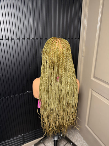 Full lace small knotless braids(full lace)