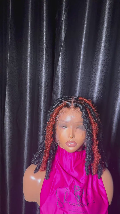 Ginger highlight 12inches butterfly locs