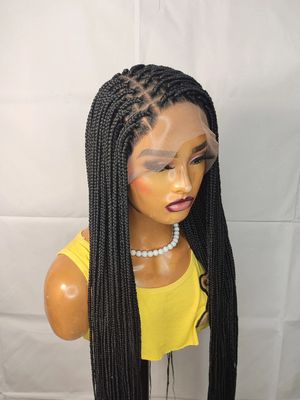 Small medium braids (360 Full scalp )